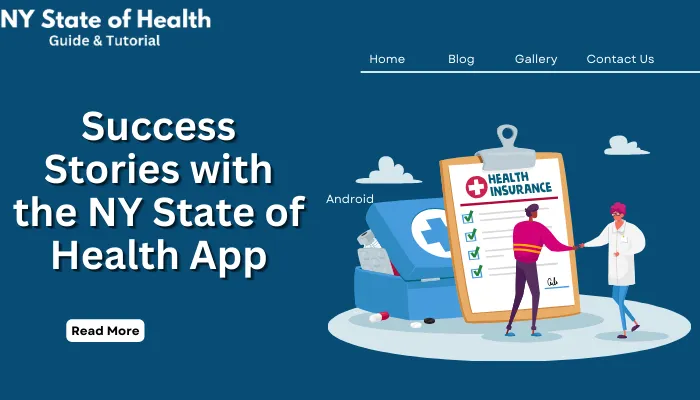 Success Stories with the NY State of Health App